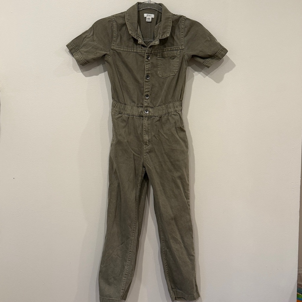 Roxy Khaki Green Jumpsuit Boiler Suit A Million Dreams